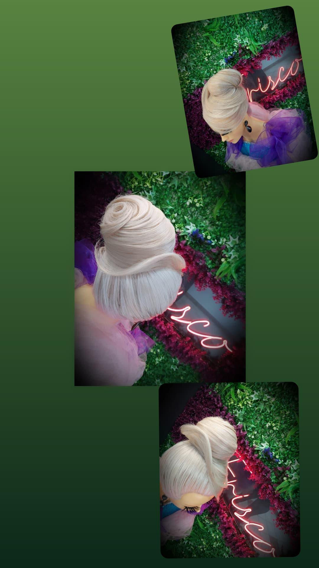 Frisco #sarajevo Svečane i frizure za svadbu Svečana frizura složena - kratka kosa