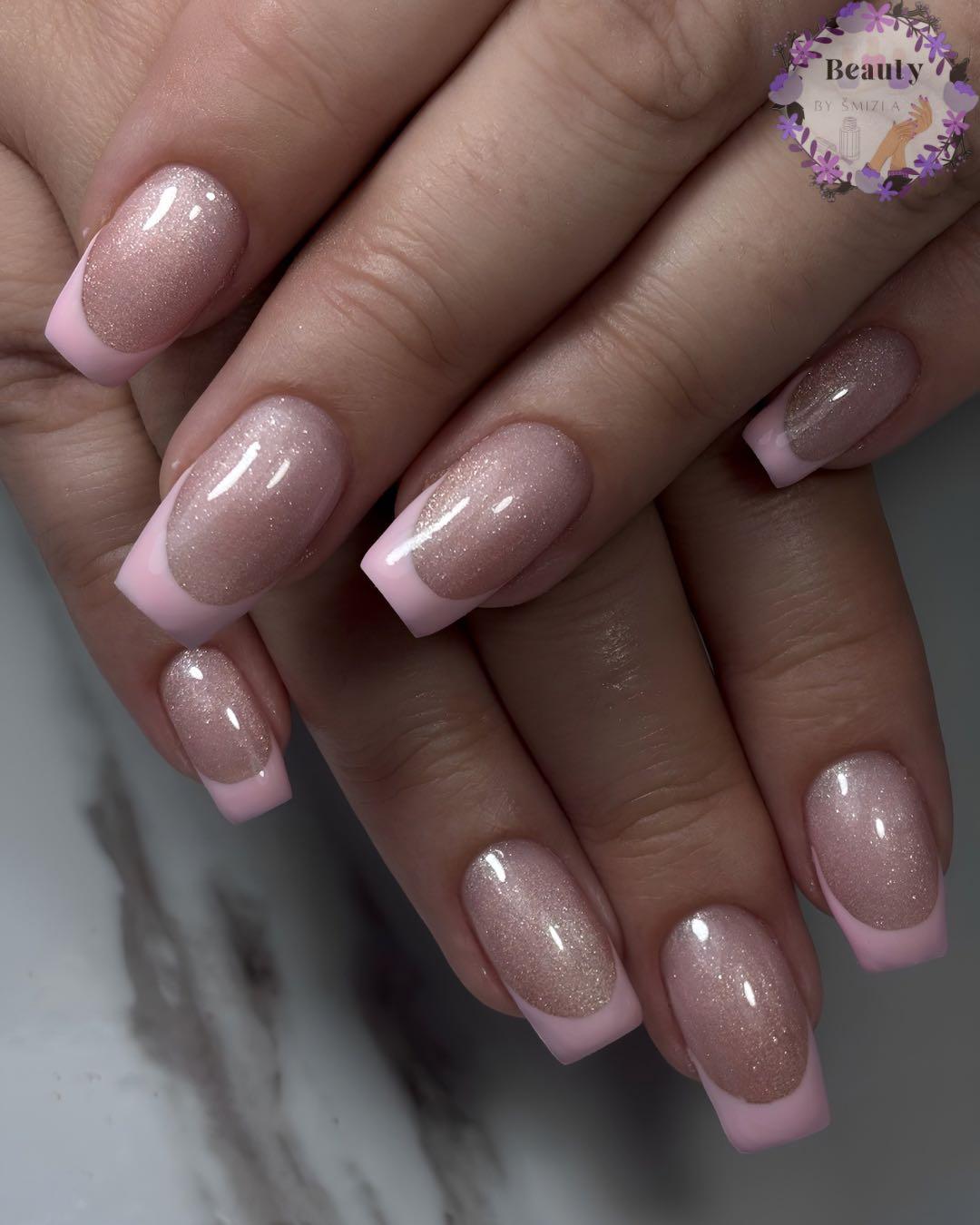 Ojačavanje prirodnih noktiju gelom M dužina - senior nail artist - Beauty by Šmizla, Sarajevo Ojačavanje noktiju Nokti Ojačavanje noktiju, Sarajevo, Novo Sarajevo - Novi Grad