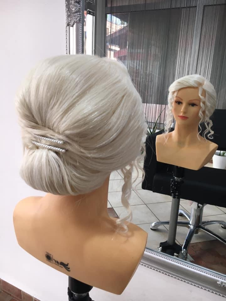 Svečana frizura složena - kratka kosa - Frisco, Sarajevo Svečane i frizure za svadbu Frizerski saloni Svečane i frizure za svadbu, Sarajevo, Centar - Stari Grad