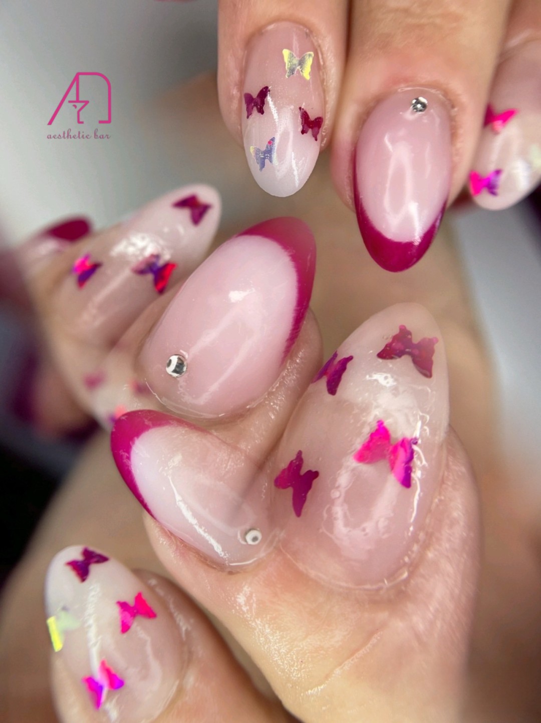 AEsthetic Bar Academy #sarajevo Ojačavanje noktiju Ojačavanje prirodnih noktiju gelom