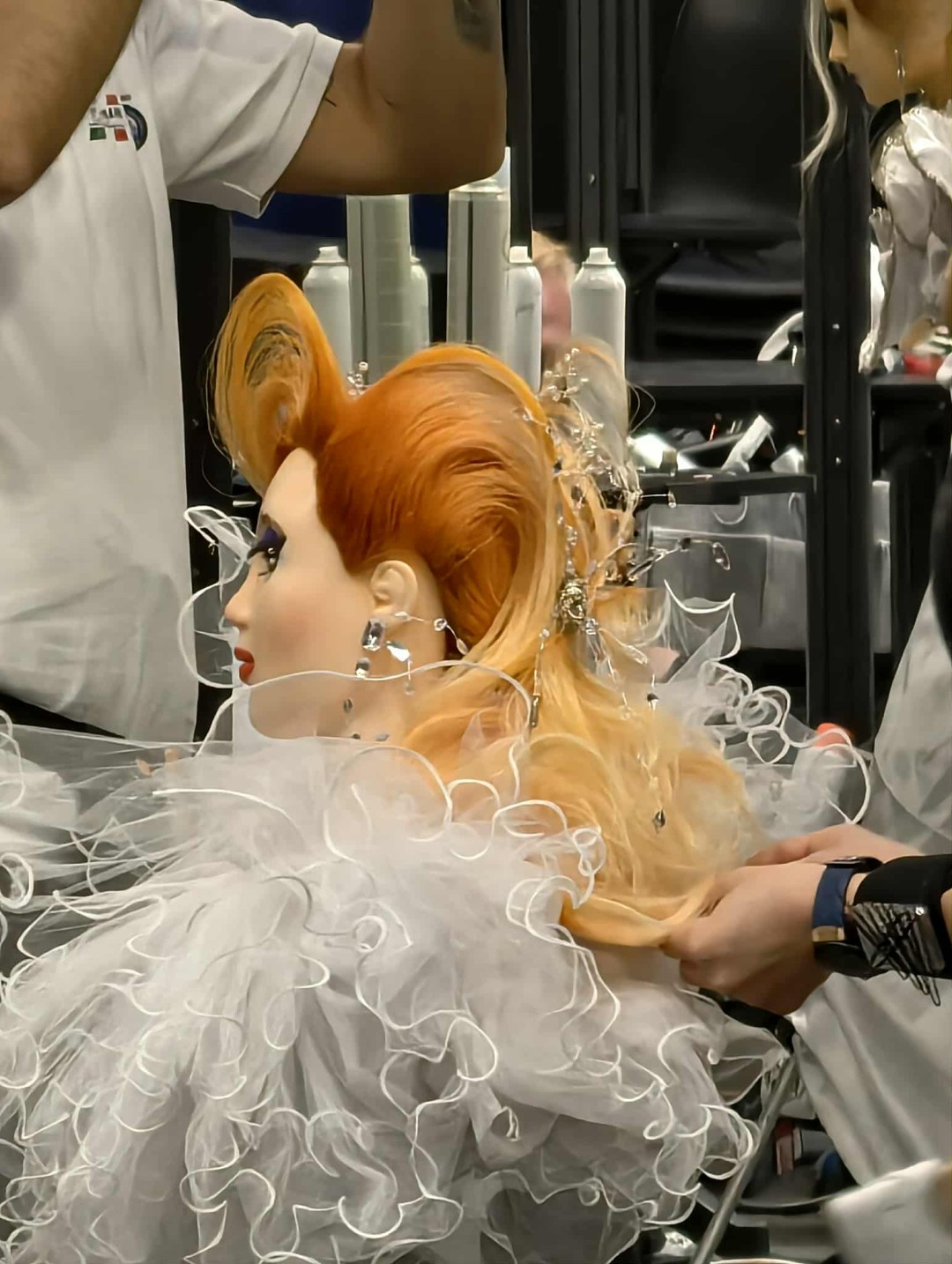 Frisco #sarajevo Svečane i frizure za svadbu Svečana frizura složena - ekstra ekstra duga kosa