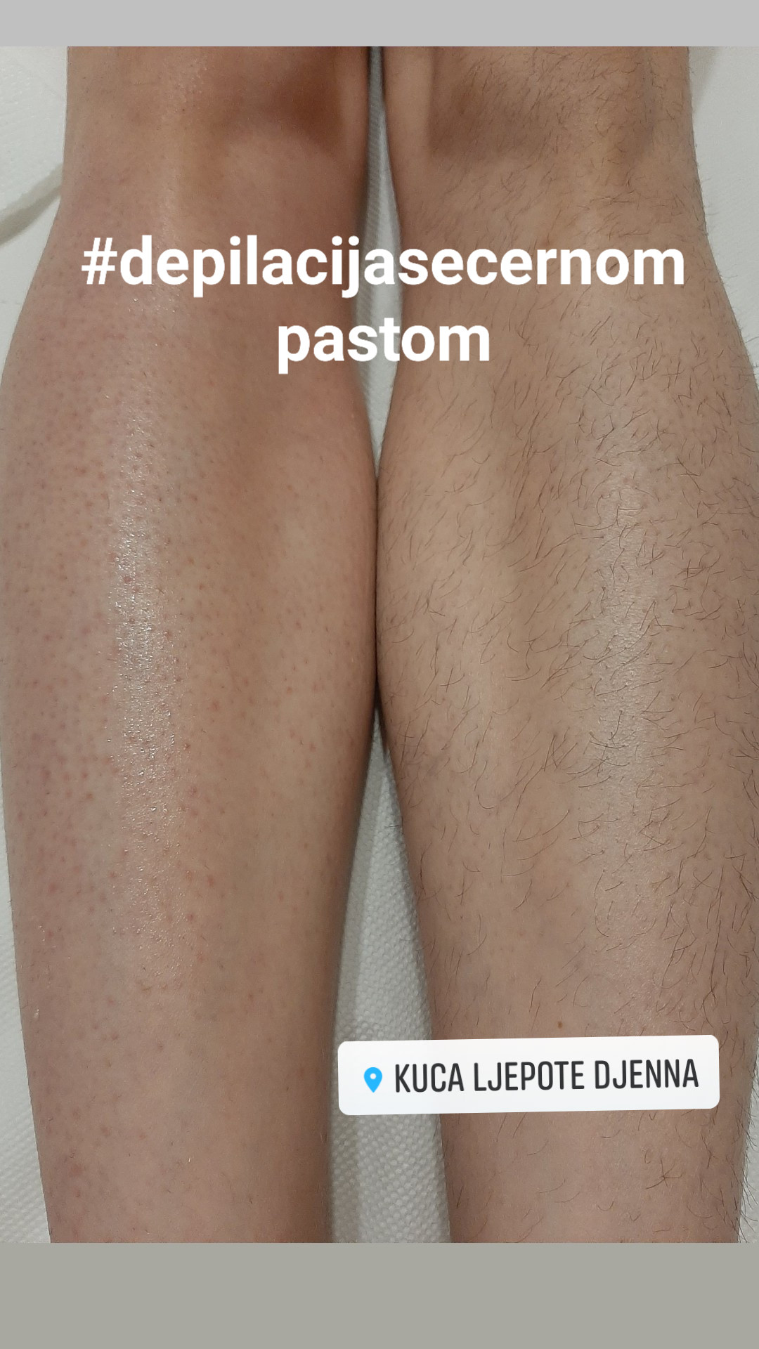 Kuća ljepote Djenna #sarajevo Depilacija šećernom pastom Depilacija nogu šećernom pastom