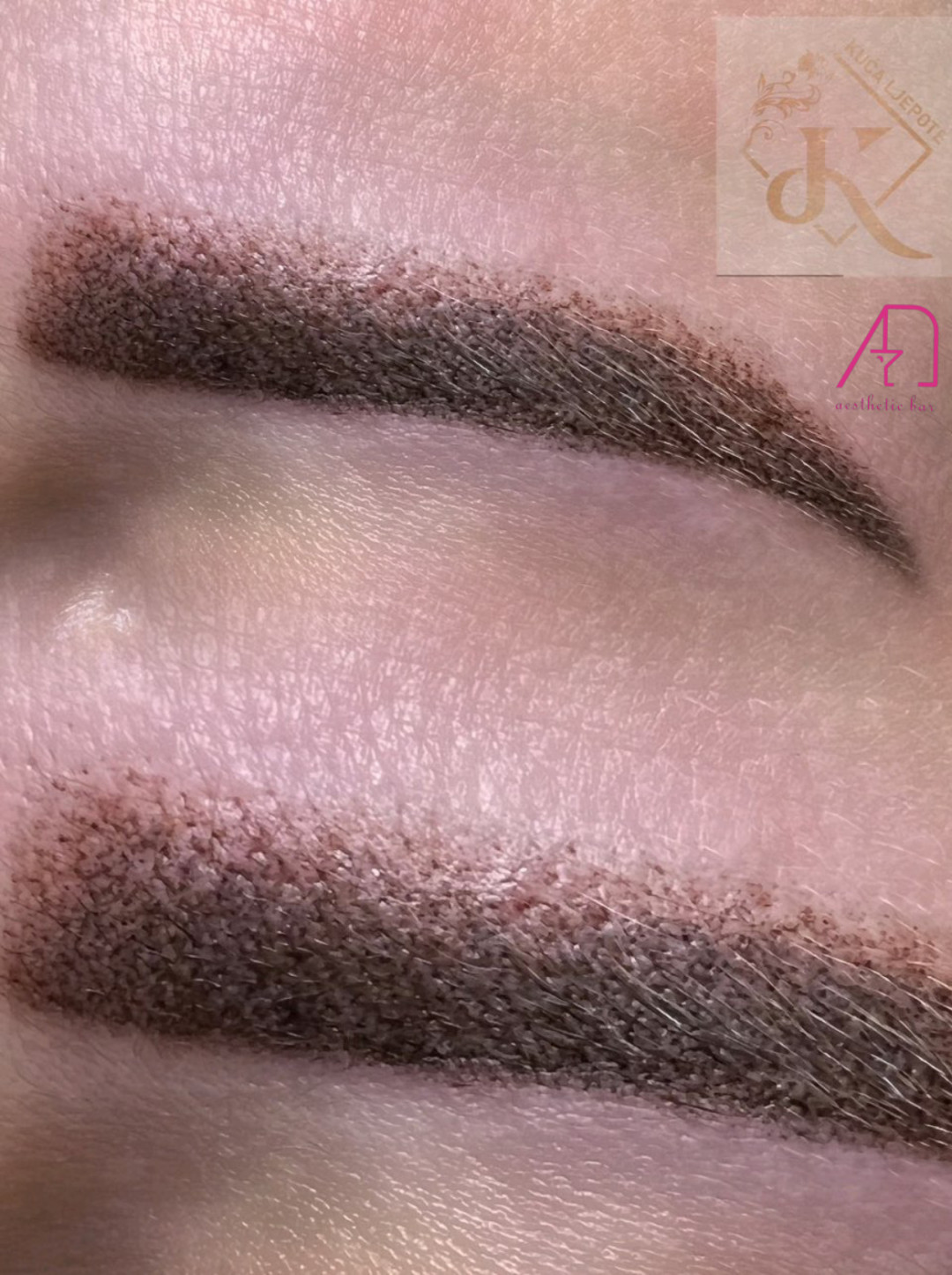 AEsthetic Bar Academy #sarajevo Trajna šminka Puder obrve