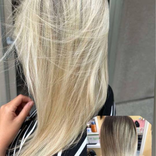 Poezija ljepote #sarajevo Pramenovi pramenovi sisanne preliv - kosa srednje dužine