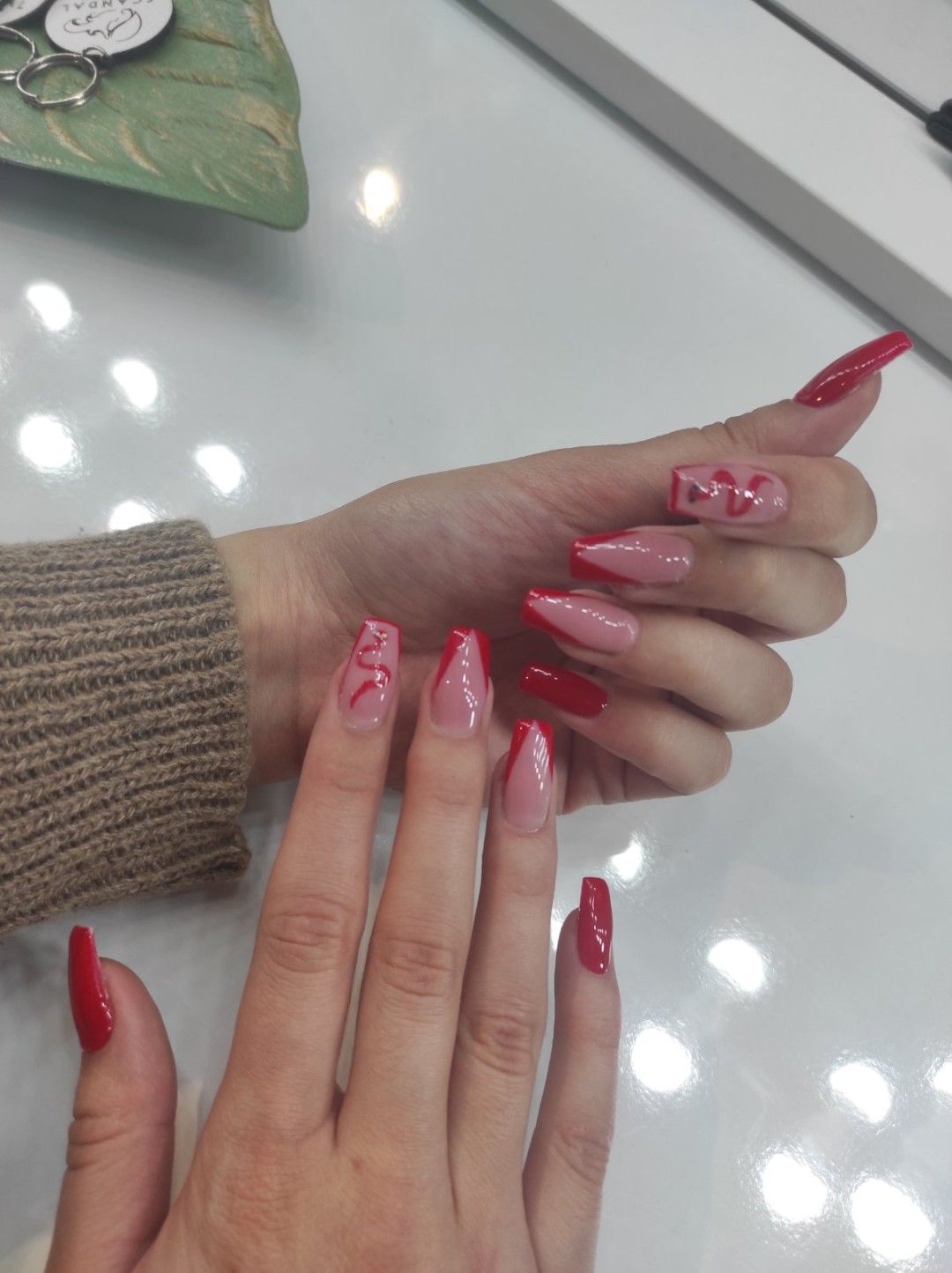 Scandal Beauty Lounge #sarajevo Nadogradnja noktiju Nadogradnja noktiju tipsama
