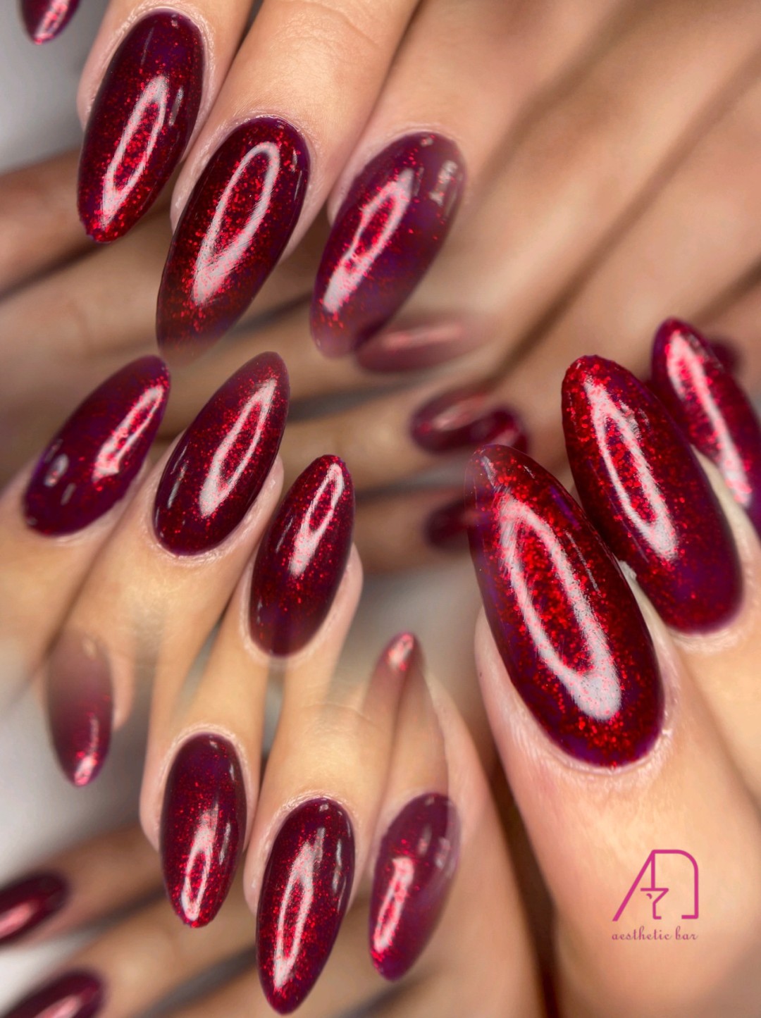 AEsthetic Bar Academy #sarajevo Izlivanje noktiju Izlivanje noktiju gelom - veličina L