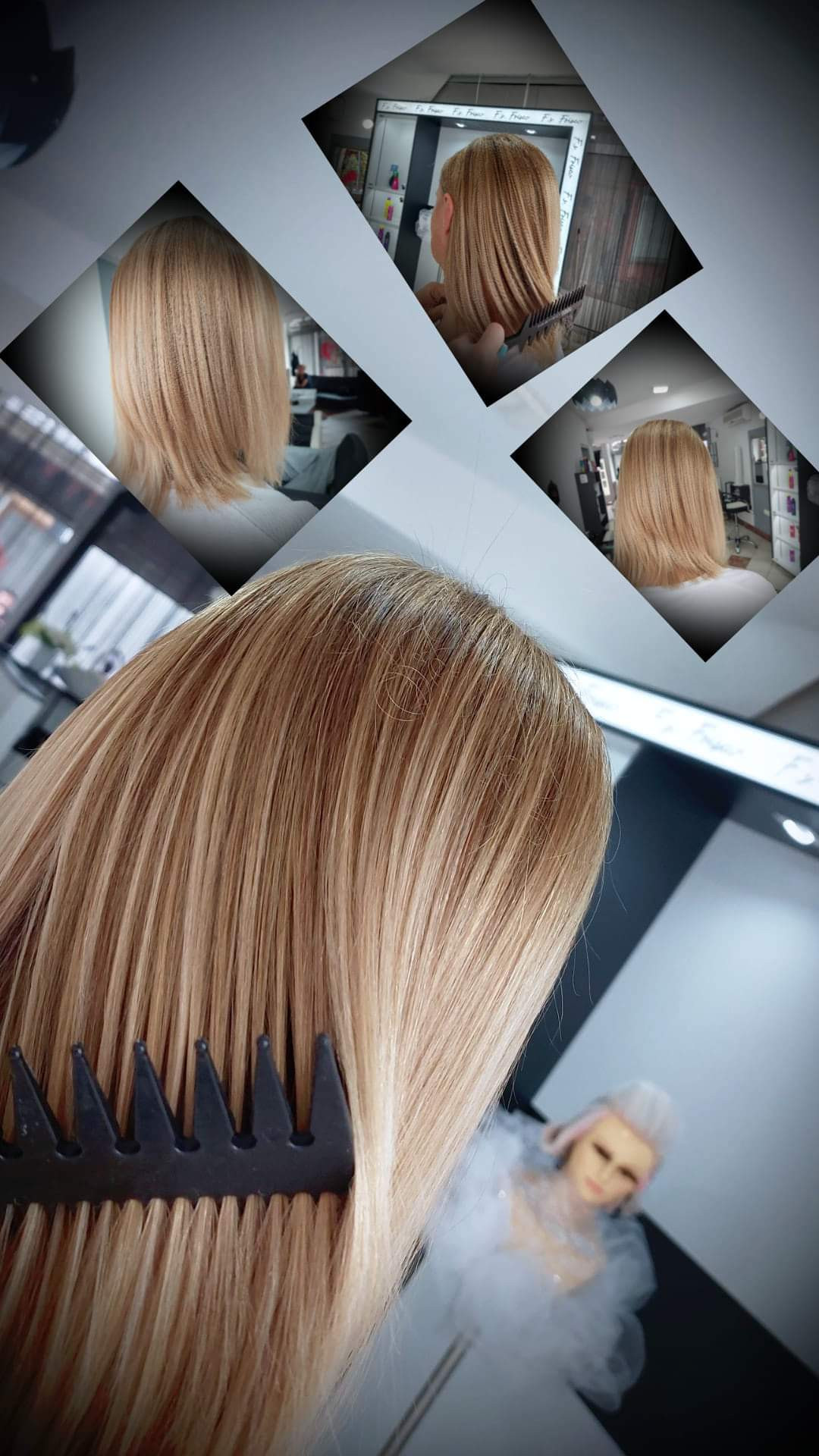 Pramenovi na foliju - duga kosa - Frisco, Sarajevo Pramenovi Frizerski saloni Pramenovi, Sarajevo, Centar - Stari Grad