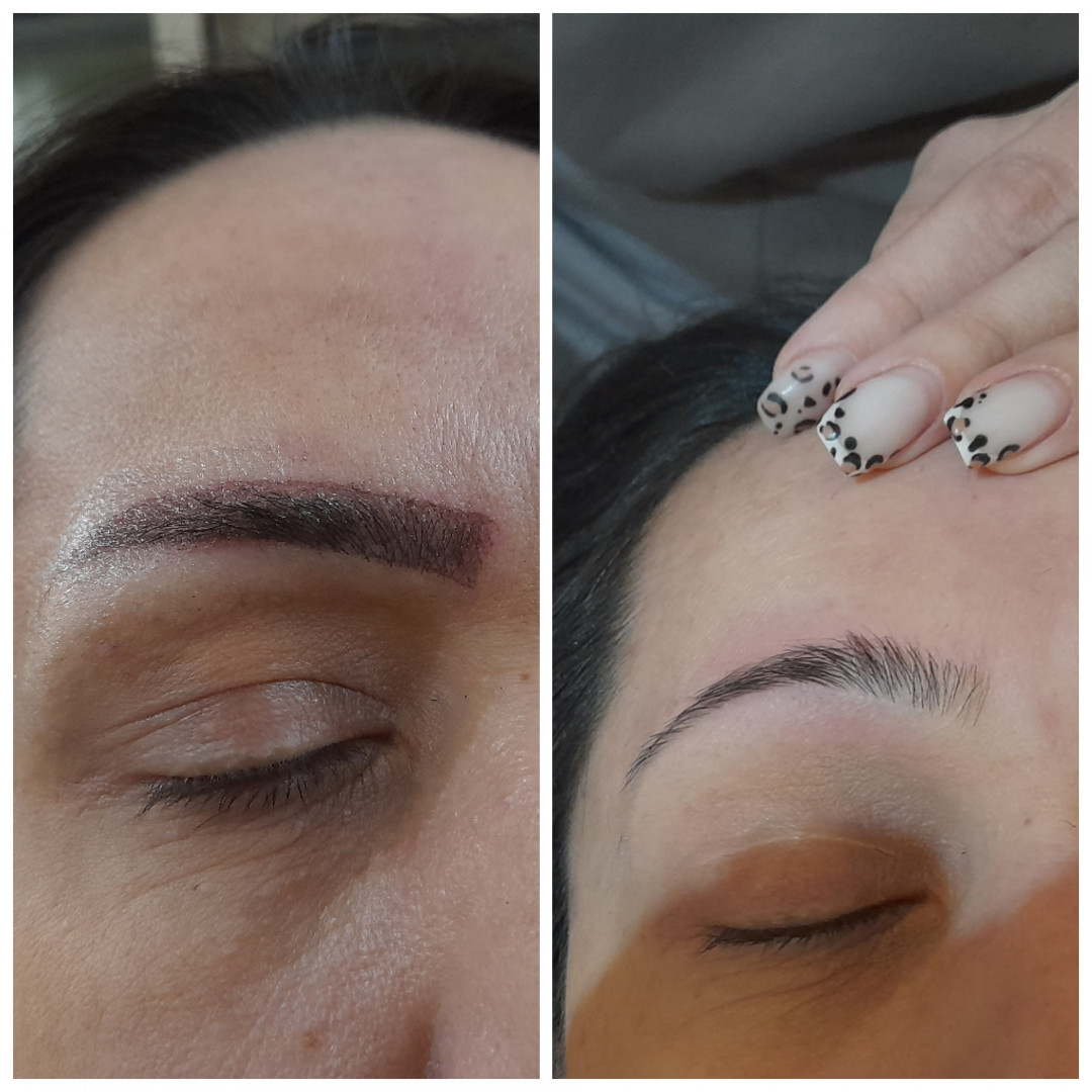 Poezija ljepote #sarajevo Trajna šminka Puder obrve