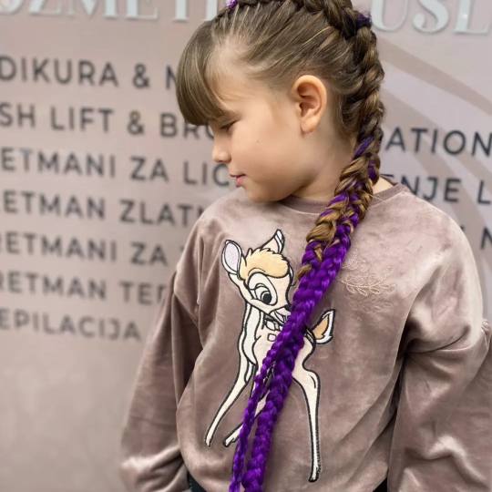 Poezija ljepote #sarajevo Gel lak Pletenice u boji