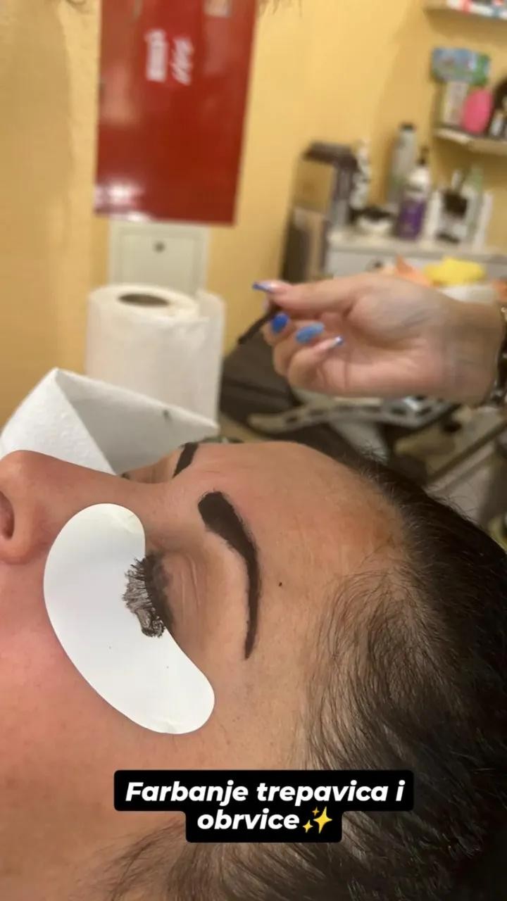 Poezija ljepote #sarajevo Obrve Oblikovanje + korekcija obrva pincetom / voskom + bojenje kanom