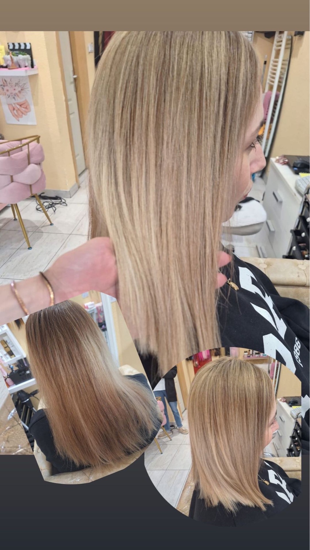 Poezija ljepote #sarajevo Pramenovi pramenovi sisanne preliv - kosa srednje dužine