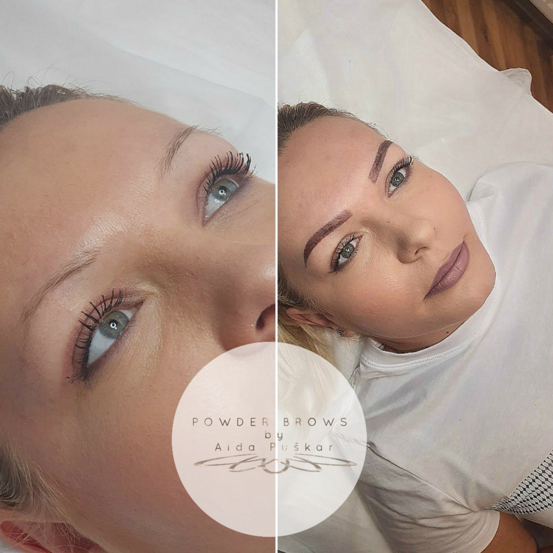 Spaology body bar #sarajevo Obrve Puder obrve + prva korekcija - permanentna šminka