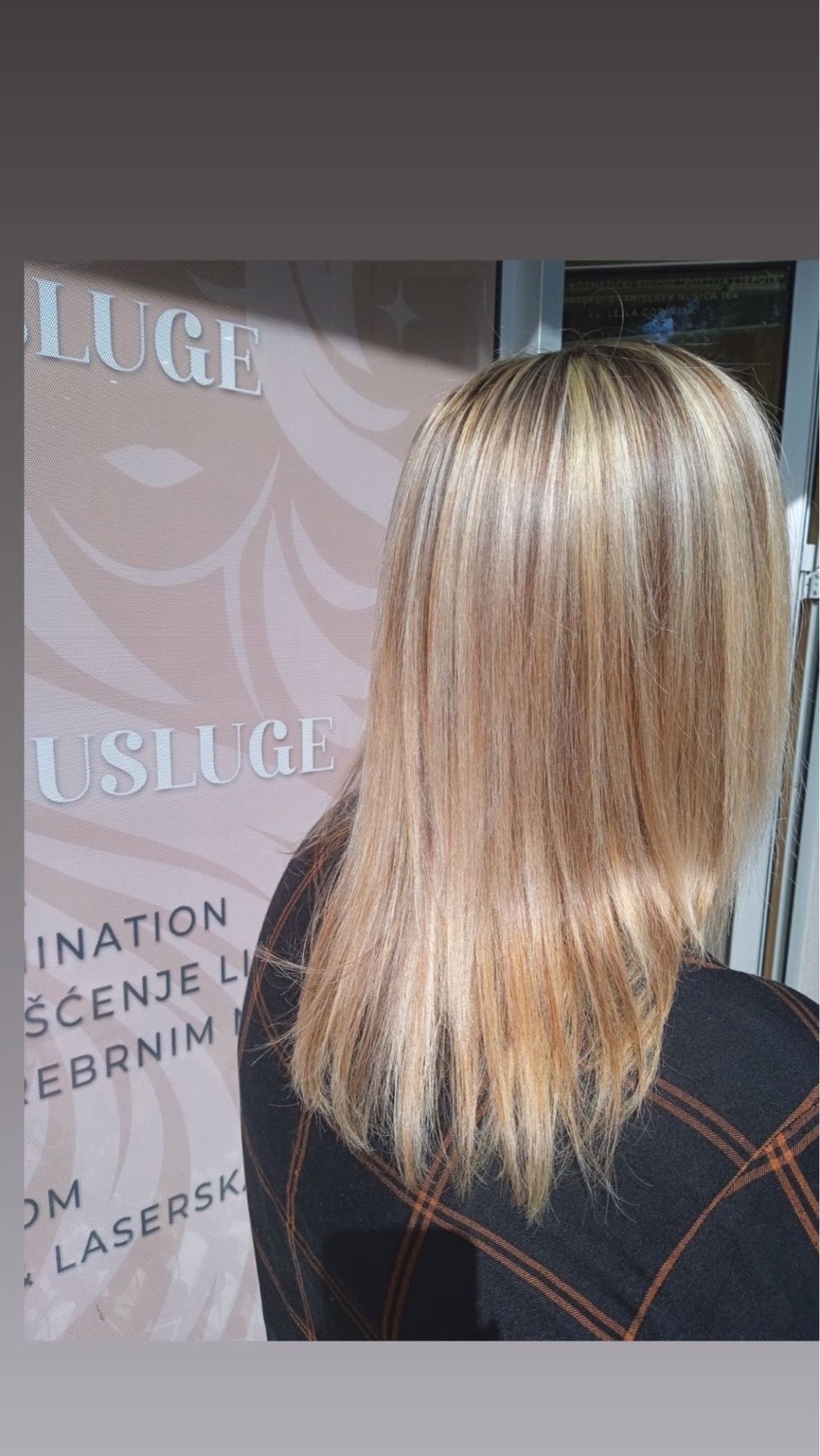 Poezija ljepote #sarajevo Pramenovi Pramenovi na foliju - kosa srednje dužine