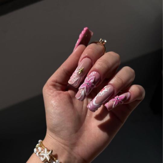 Prestige Beauty salon #sarajevo Nadogradnja noktiju Nadogradnja noktiju dual tipsama - L dužina