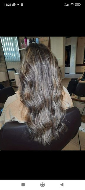 Giselle #sarajevo Pramenovi Pramenovi na foliju + šišanje + feniranje + preliv - duga kosa