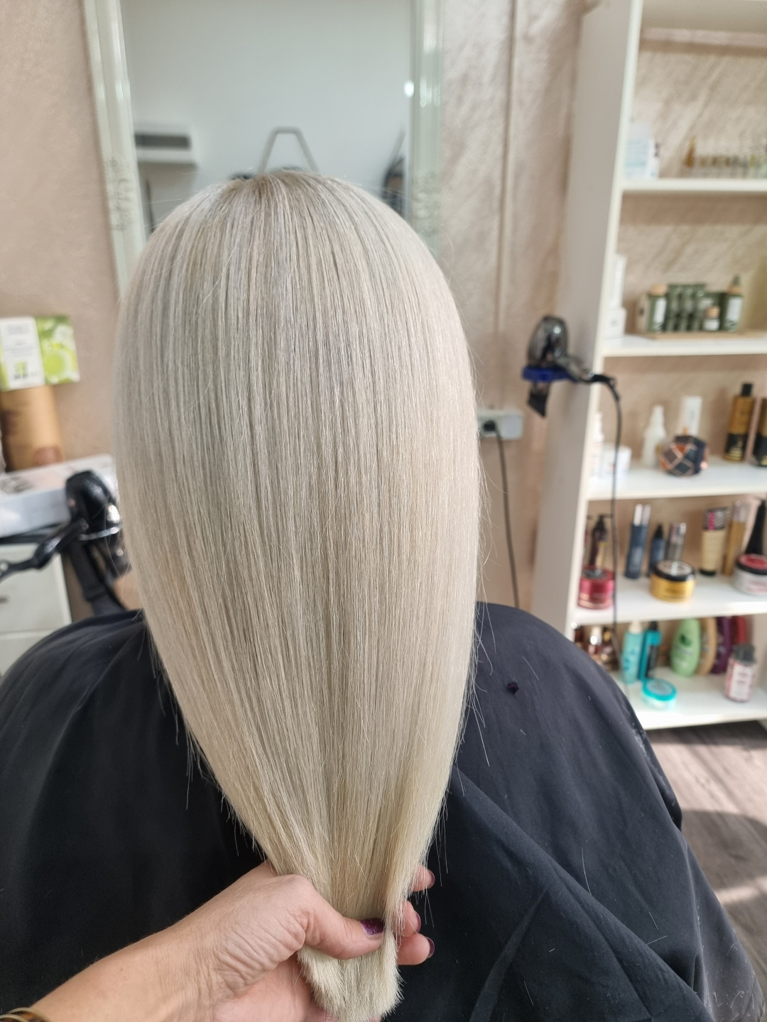 Sandra #visoko Botox kose Farbanje cijele dužine Matrix farbama - srednja dužina kose