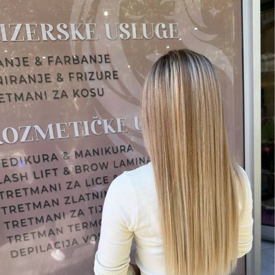 Poezija ljepote #sarajevo Pramenovi Pramenovi na foliju - ekstra duga kosa