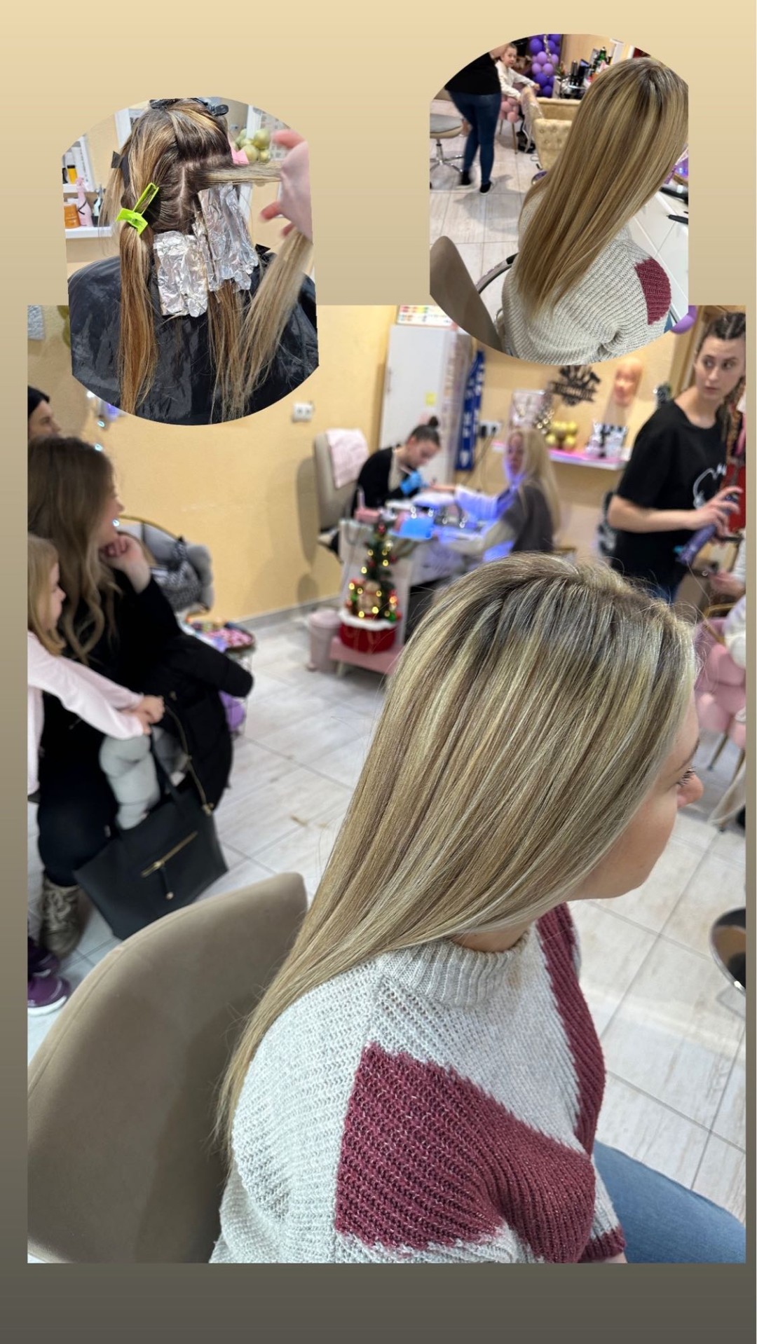 Pramenovi na foliju - kosa srednje dužine - Poezija ljepote, Sarajevo Pramenovi Frizerski saloni Pramenovi, Sarajevo, Novo Sarajevo - Novi Grad