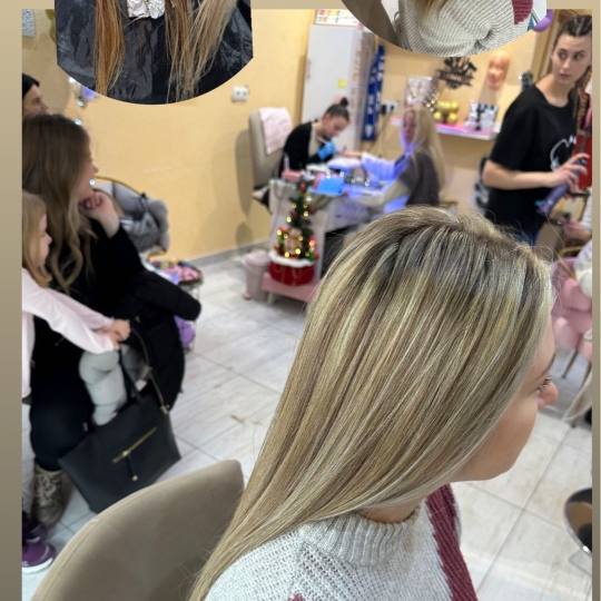 Poezija ljepote #sarajevo Pramenovi Pramenovi na foliju - kosa srednje dužine