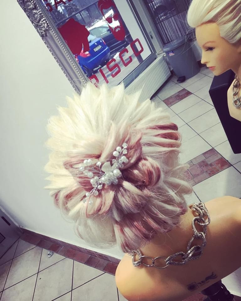 Svečana frizura jednostavna - kratka kosa - Frisco, Sarajevo Svečane i frizure za svadbu Frizerski saloni Svečane i frizure za svadbu, Sarajevo, Centar - Stari Grad