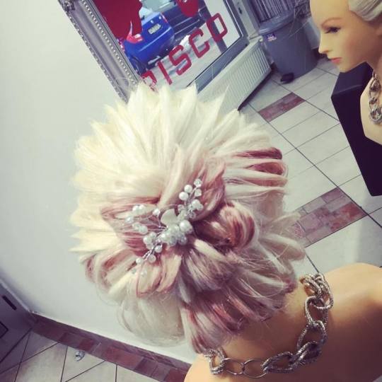 Frisco #sarajevo Svečane i frizure za svadbu Svečana frizura jednostavna - kratka kosa