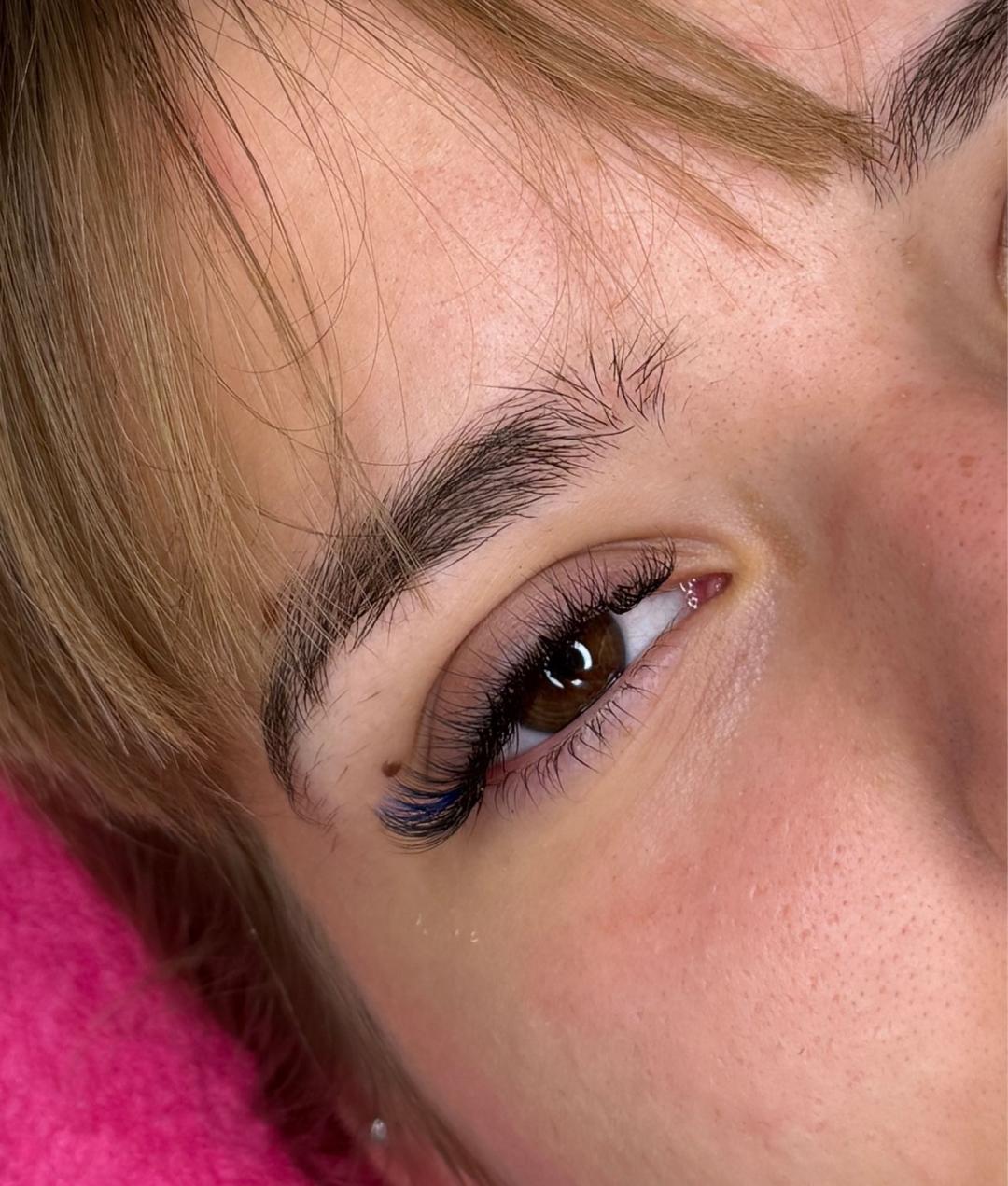 Ella #modrica Nadogradnja trepavica Nadogradnja trepavica Ruski volumen
