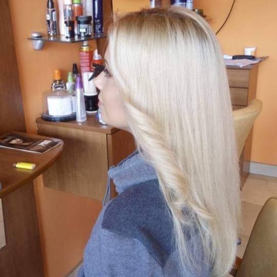 Bolero #sarajevo Farbanje kose Farbanje + feniranje kose - duga kosa