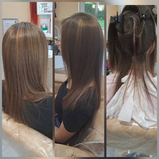 Poezija ljepote #sarajevo Farbanje kose Farbanje cijele dužine + pranje kose + feniranje - duga kos