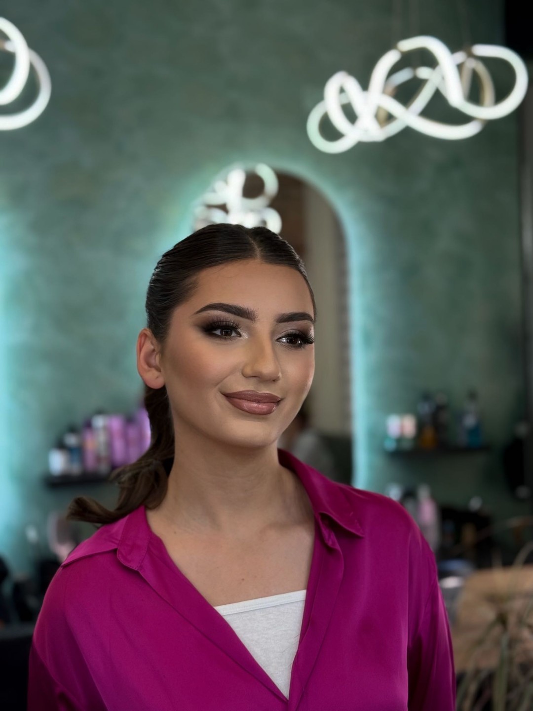 Idelle Studio #sarajevo Make-up / šminkanje Profesionalno šminkanje + vještačke trepavice - večernja šminka