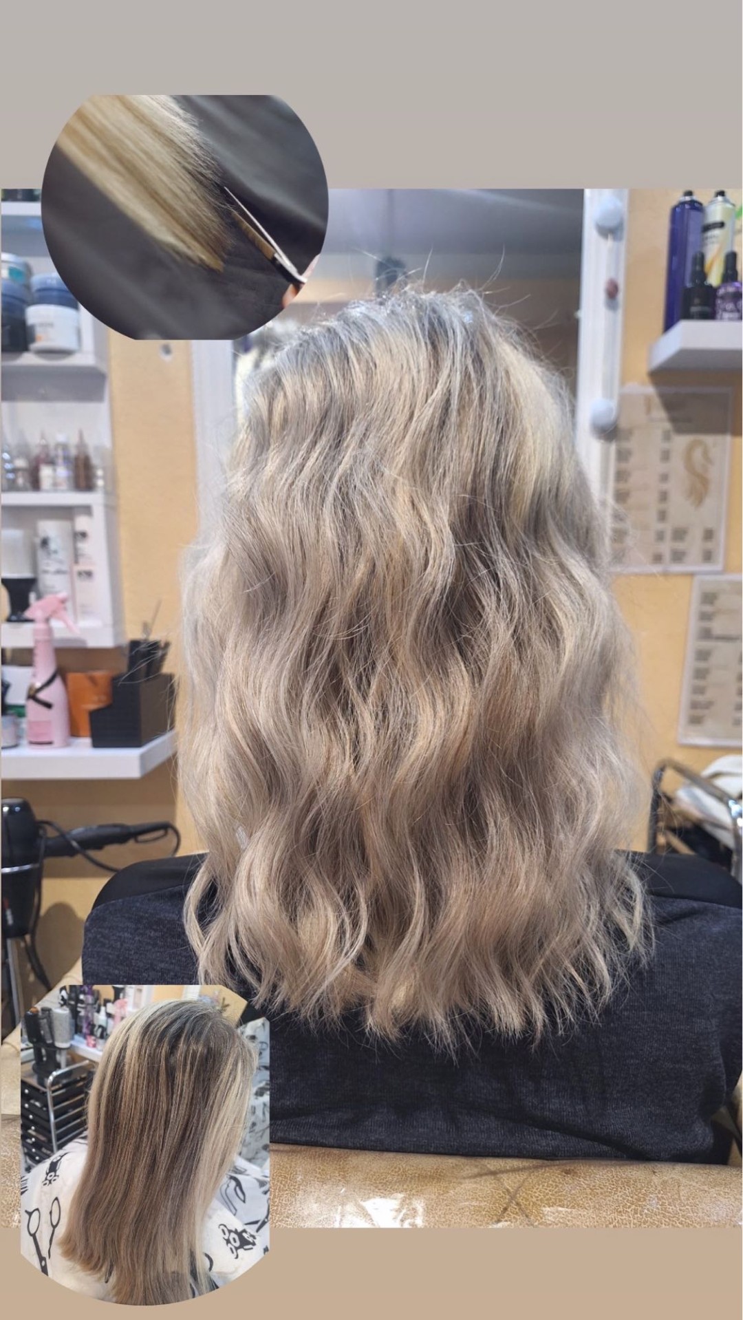 pramenovi sisanne preliv - kosa srednje dužine - Poezija ljepote, Sarajevo Pramenovi Frizerski saloni Pramenovi, Sarajevo, Novo Sarajevo - Novi Grad