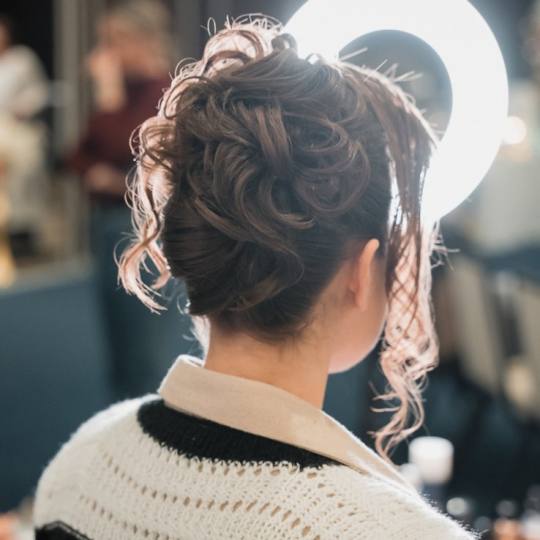 Aida #sarajevo Berberin Svečana frizura + profesionalno šminkanje