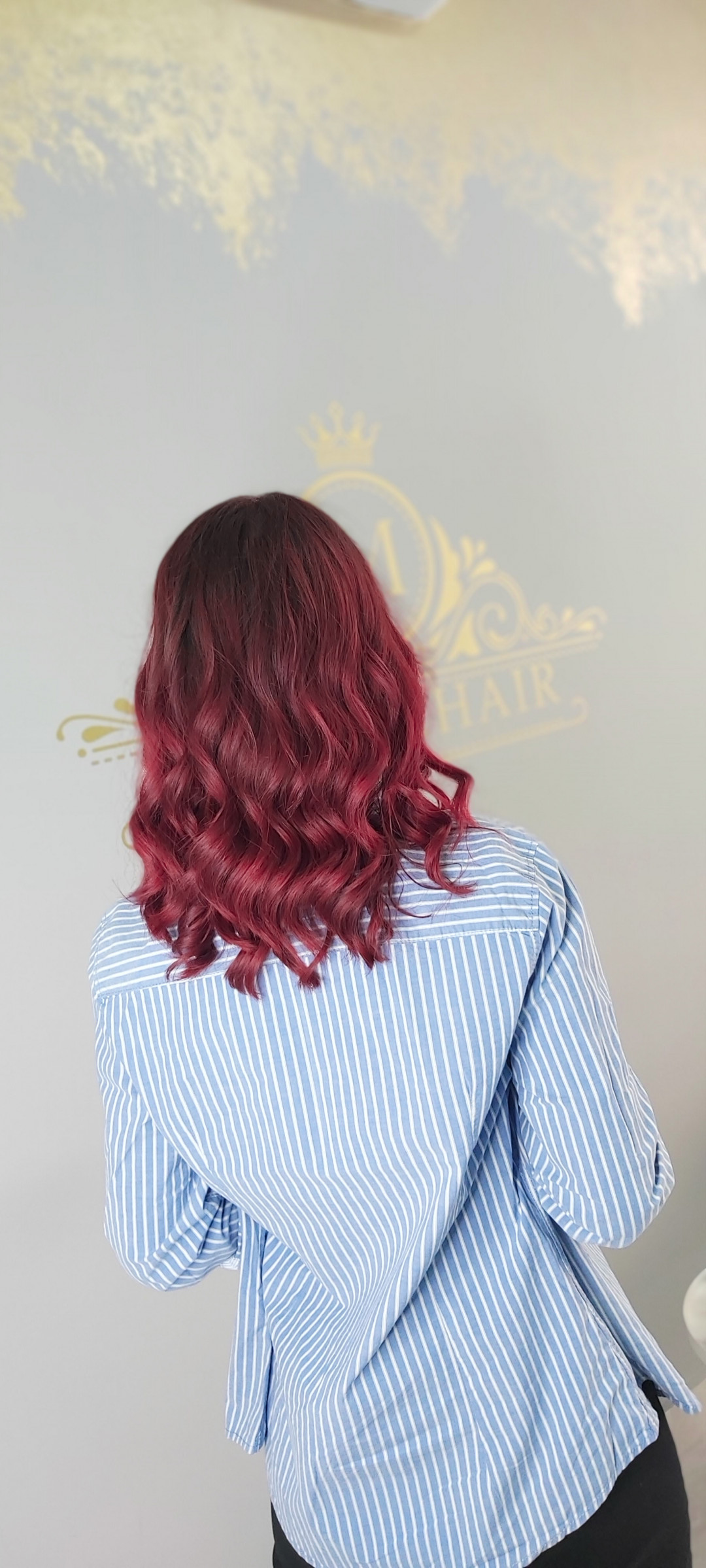 Millionhair #sarajevo Farbanje kose Farbanje cijele dužine - kosa srednje dužine + Feniranje ravno