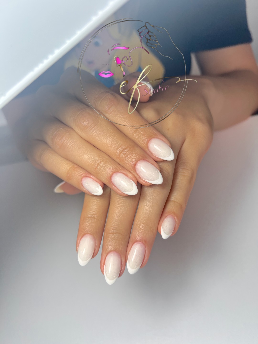 Studio ef #sarajevo Manikir Korekcija noktiju- srednja duzina