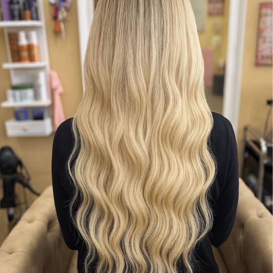 Poezija ljepote #sarajevo Pramenovi pramenovi sisanje feniranje preliv- ekstra duga kosa