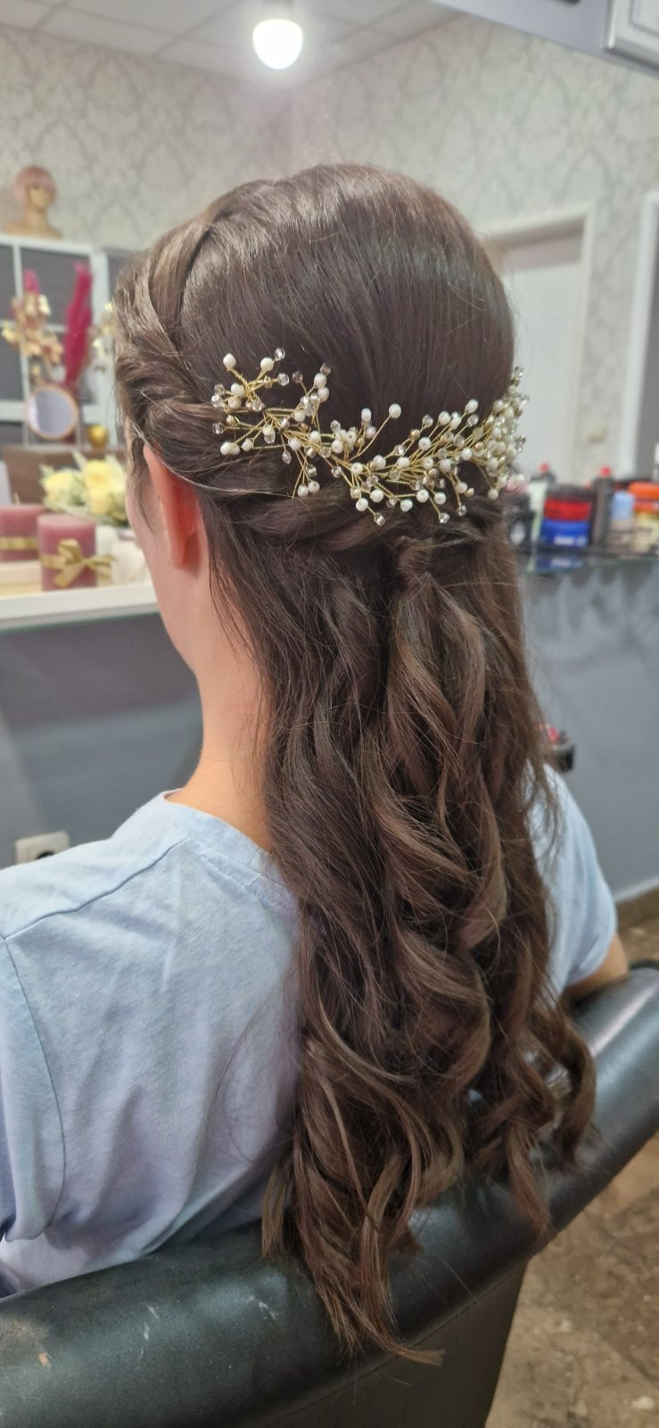 Hair studio Elena #prijedor Svečane i frizure za svadbu Svečana frizura modna - duga kosa