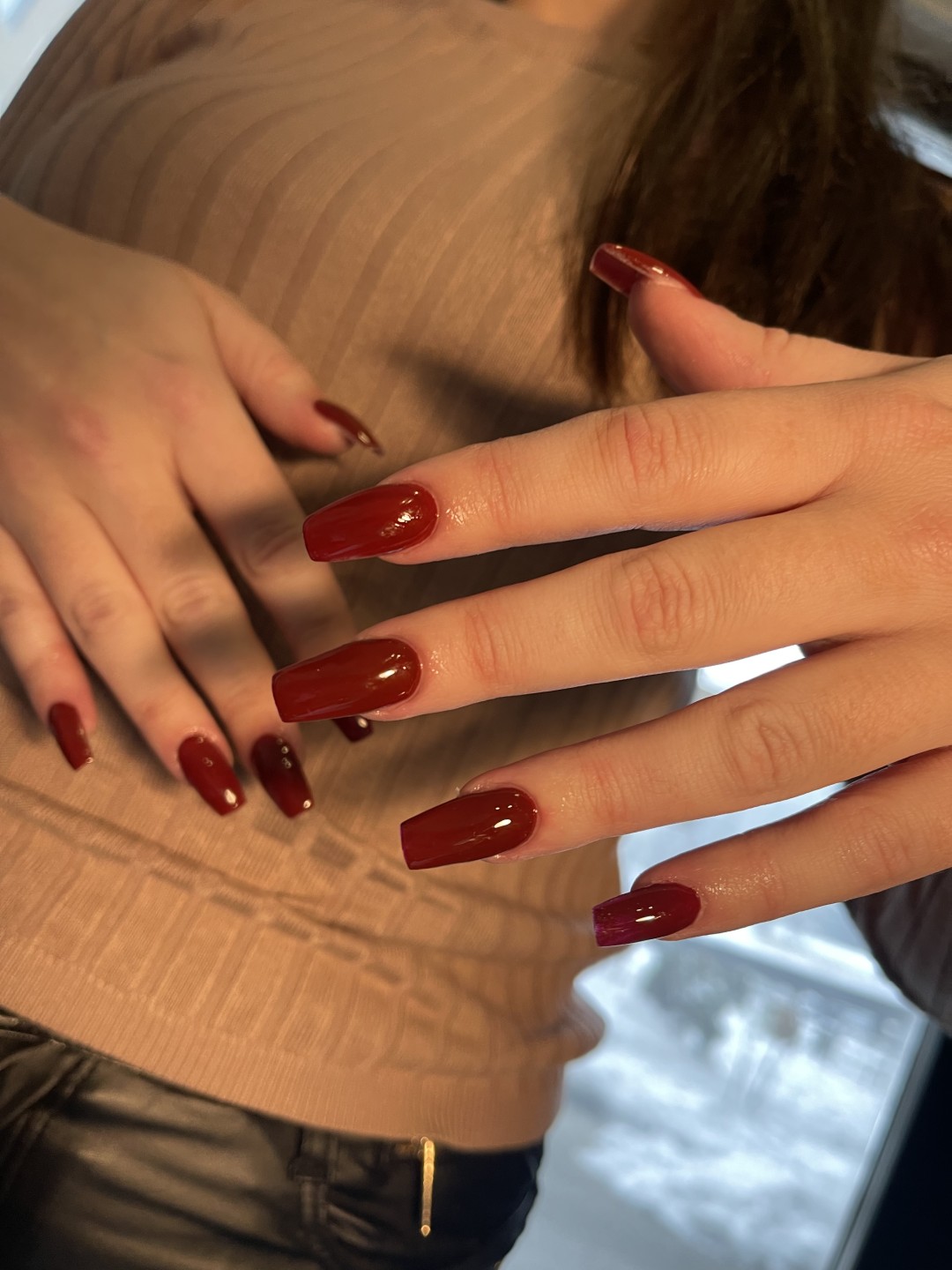 Kuća ljepote Djenna #sarajevo Izlivanje noktiju Izlivanje noktiju gelom L duzina