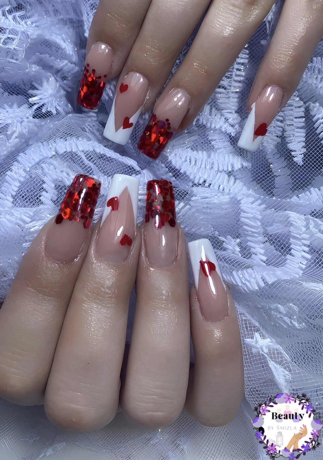 Izlivanje noktiju gelom L dužina - senior nail artist - Beauty by Šmizla, Sarajevo Izlivanje noktiju Nokti Izlivanje noktiju, Sarajevo, Novo Sarajevo - Novi Grad