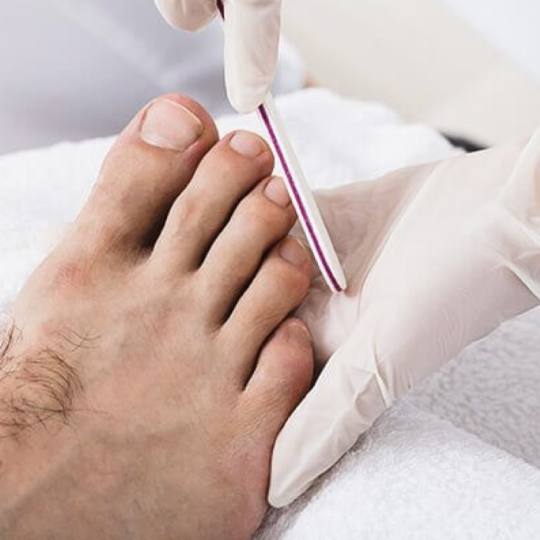 Uljepšaj se #sarajevo Estetski pedikir Muška pedikura