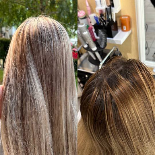 Poezija ljepote #sarajevo Pramenovi Pramenovi na foliju - duga kosa