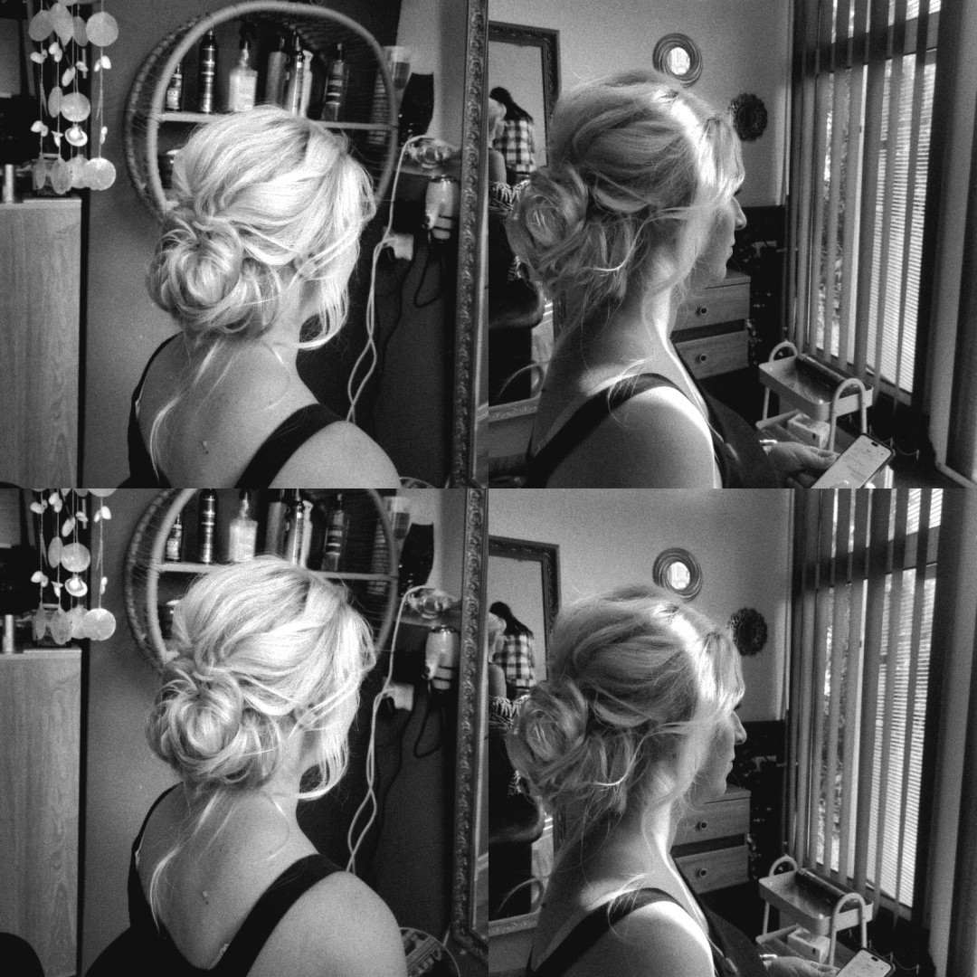 M&A #sarajevo Svečane i frizure za svadbu Svečana frizura - kosa srednje dužine