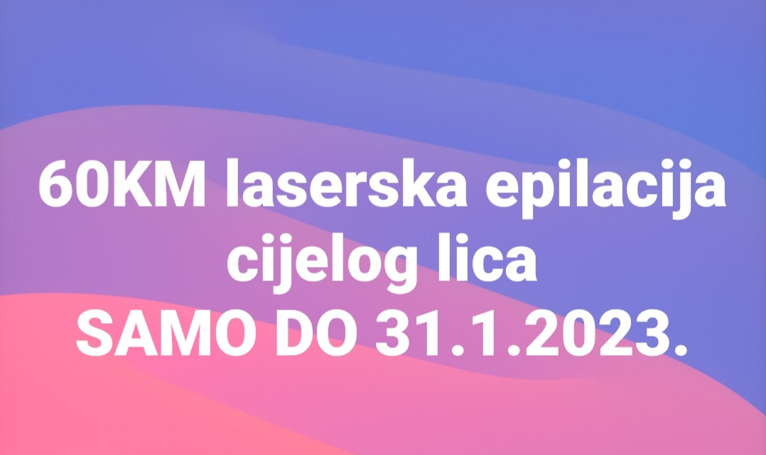 Laser Beauty Studio #visoko Laserska epilacija Laserska epilacija cijelog lica - za dame