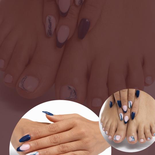 SD Nail Studio #sarajevo Manikir Nadogradnja noktiju full cover tipsama +french ili ukrasi