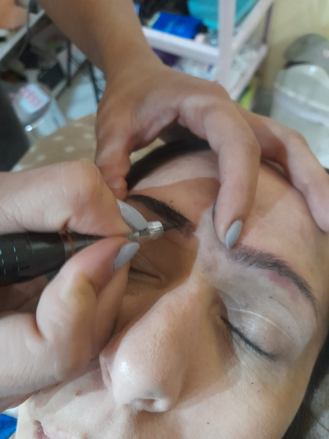 Poezija ljepote #sarajevo Trajna šminka Korekcija puder obrva