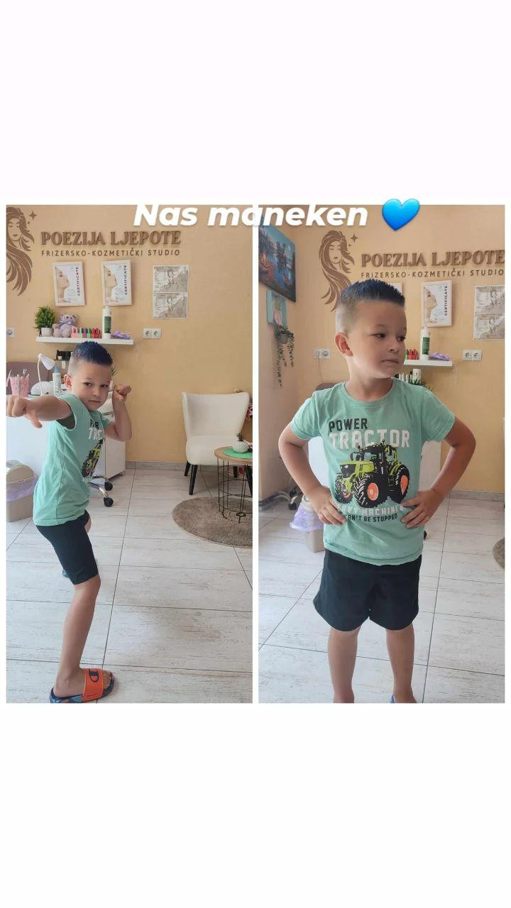 Poezija ljepote #sarajevo Feniranje i stilizovanje Žensko šišanje + feniranje na ravno - sve dužine kose