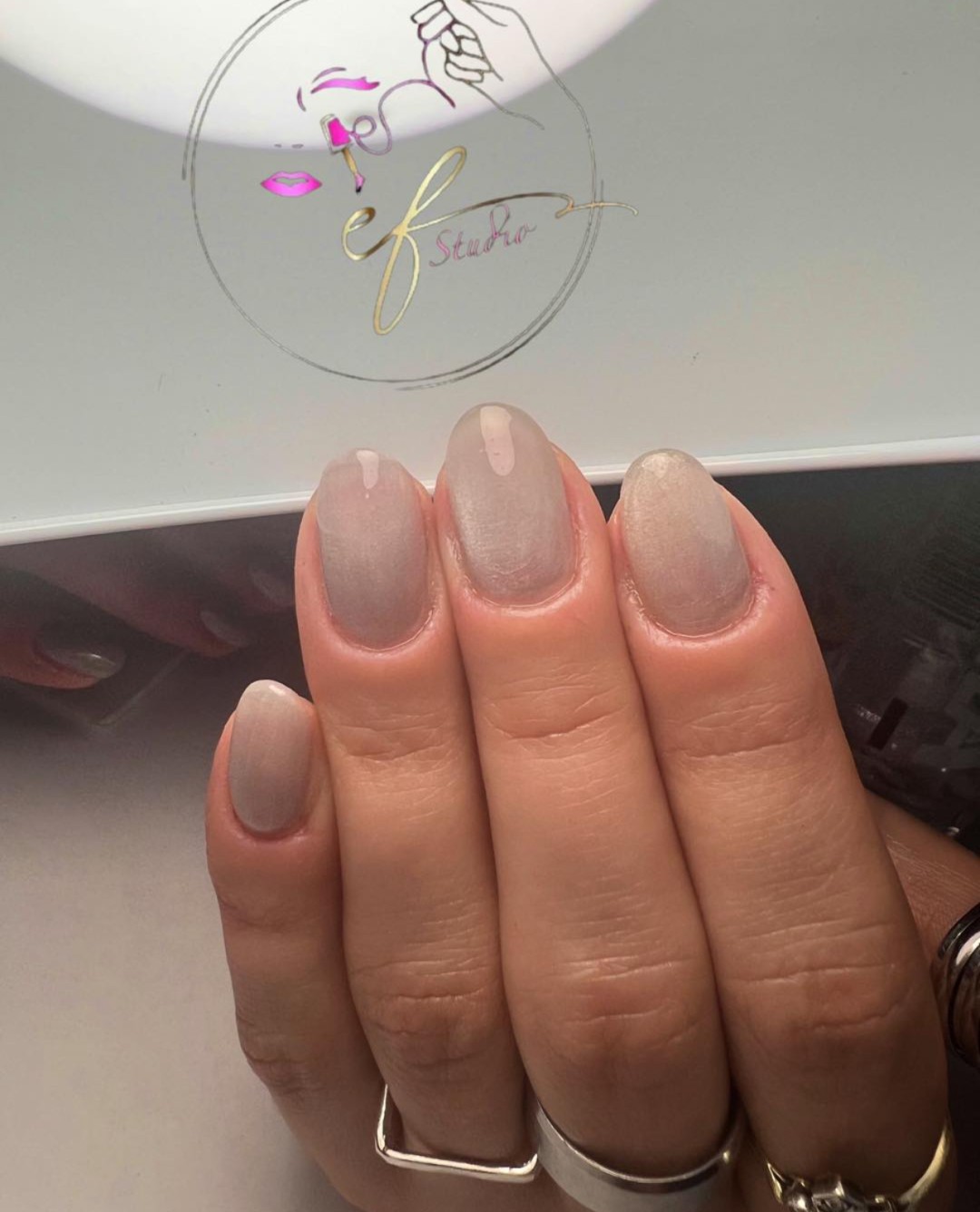 Studio ef #sarajevo Ojačavanje noktiju Gel na prirodne nokte-kratki nokti