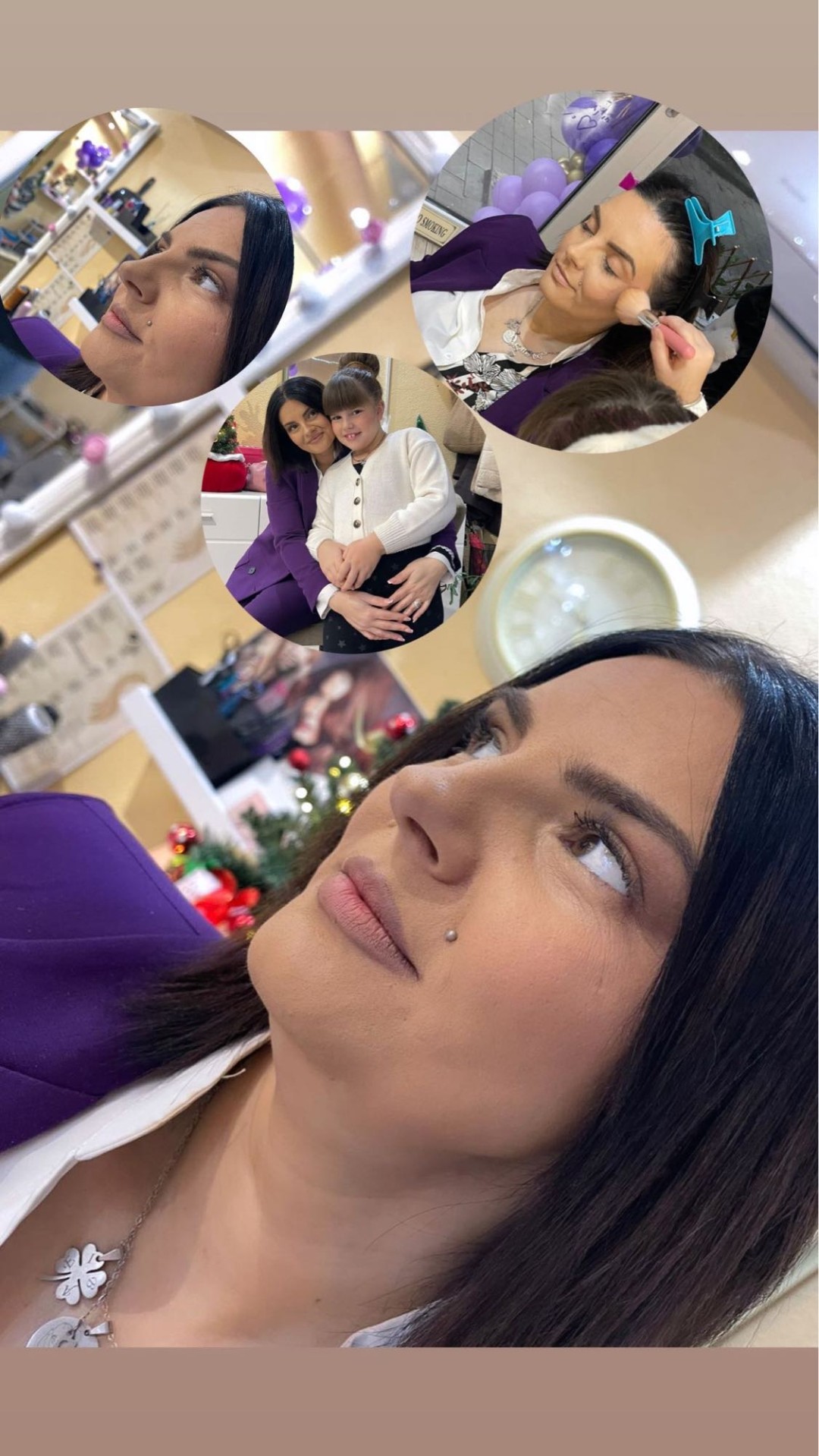 Poezija ljepote #sarajevo Svečane i frizure za svadbu Svečana frizura + profesionalno šminkanje