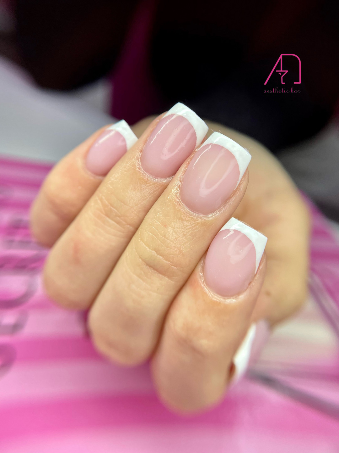 AEsthetic Bar Academy #sarajevo Ojačavanje noktiju Ojačavanje prirodnih noktiju gelom