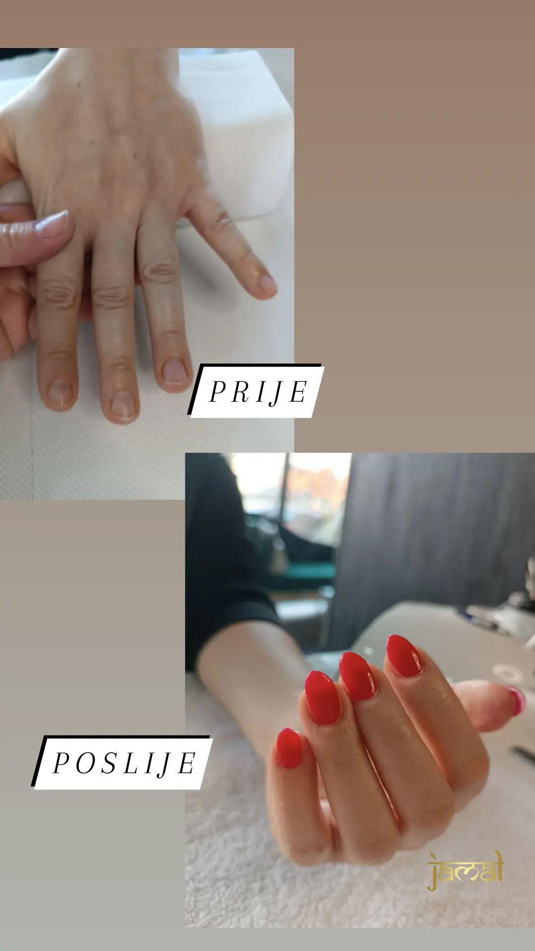 Jamal #sarajevo Nadogradnja noktiju Nadogradnja noktiju tipsama