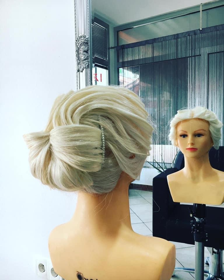 Svečana frizura složena - kratka kosa - Frisco, Sarajevo Svečane i frizure za svadbu Frizerski saloni Svečane i frizure za svadbu, Sarajevo, Centar - Stari Grad