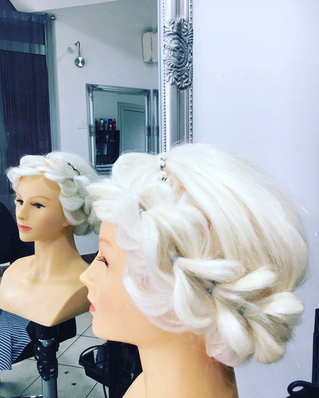 Svečana frizura složena - kratka kosa - Frisco, Sarajevo Svečane i frizure za svadbu Frizerski saloni Svečane i frizure za svadbu, Sarajevo, Centar - Stari Grad